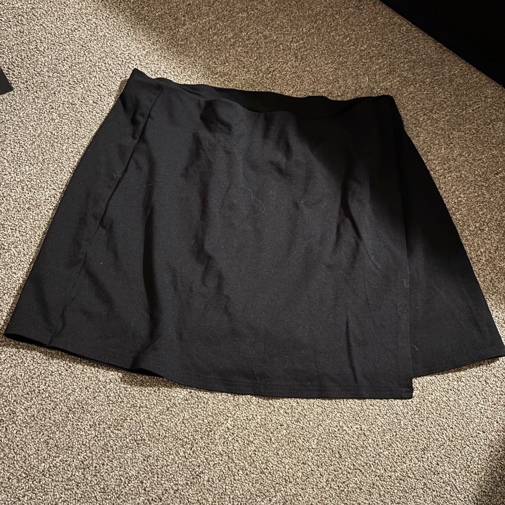 Gently worn black skirt